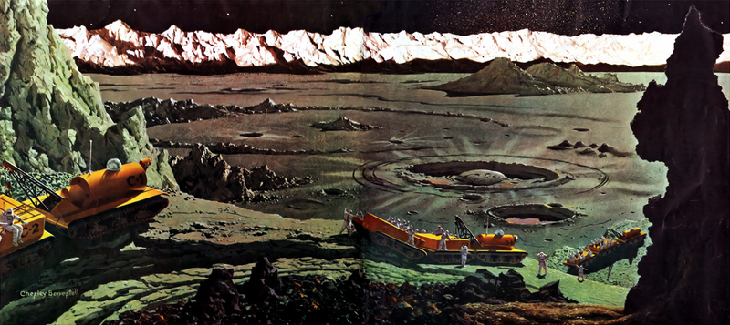 Illustration for article titled The Beautiful Art That Helped Inspire Space Travel